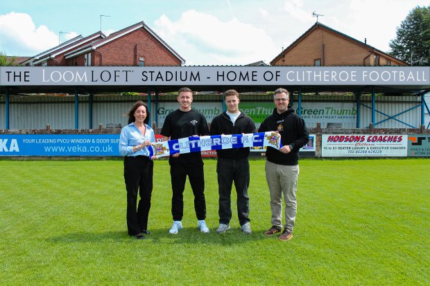 Loom Loft Sponsors Clitheroe Football Club