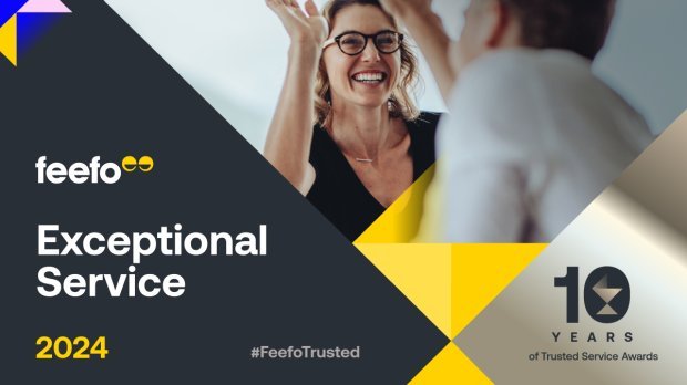 Feefo Exceptional Service Award 2024