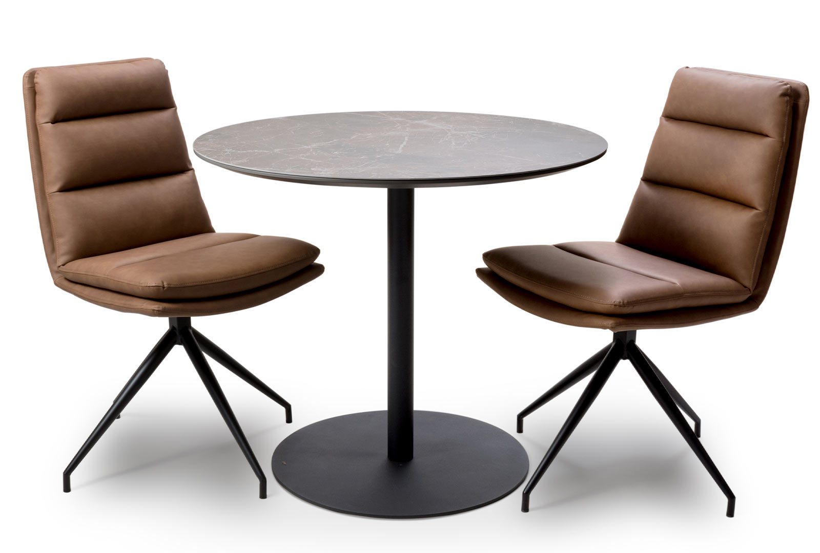 Furniture Link Newark Swivel Dining Chair