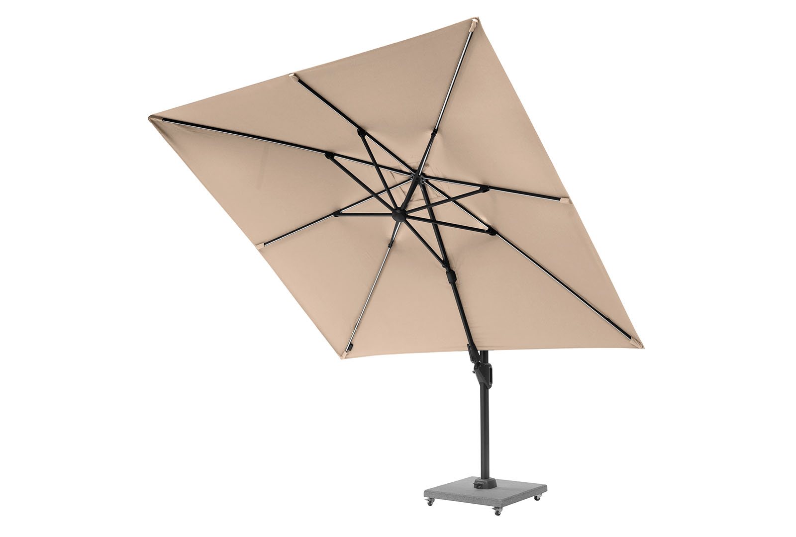 Pacific Lifestyle Glow Callington Free Arm Square Parasol