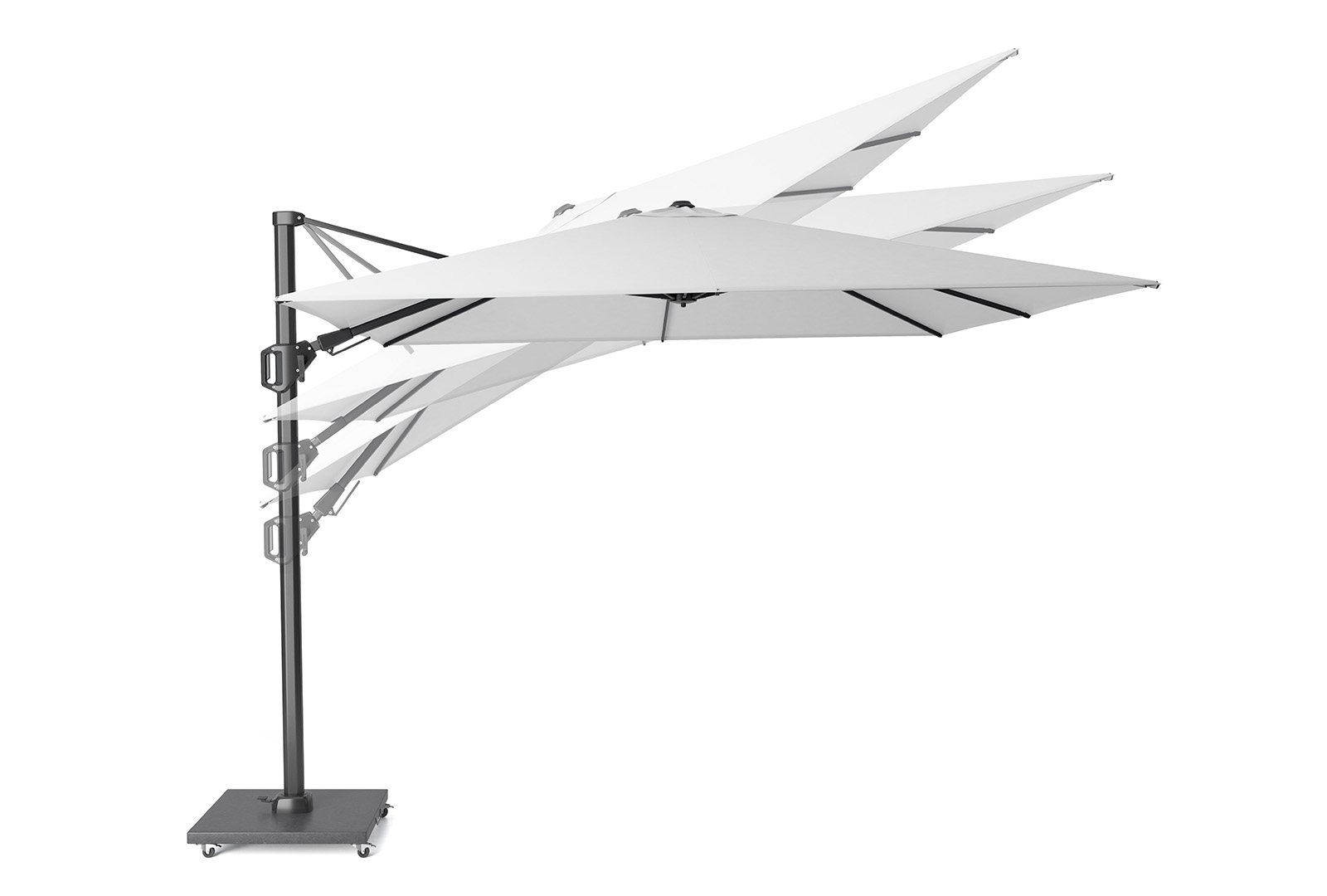 Pacific Lifestyle Glow Callington Free Arm Square Parasol