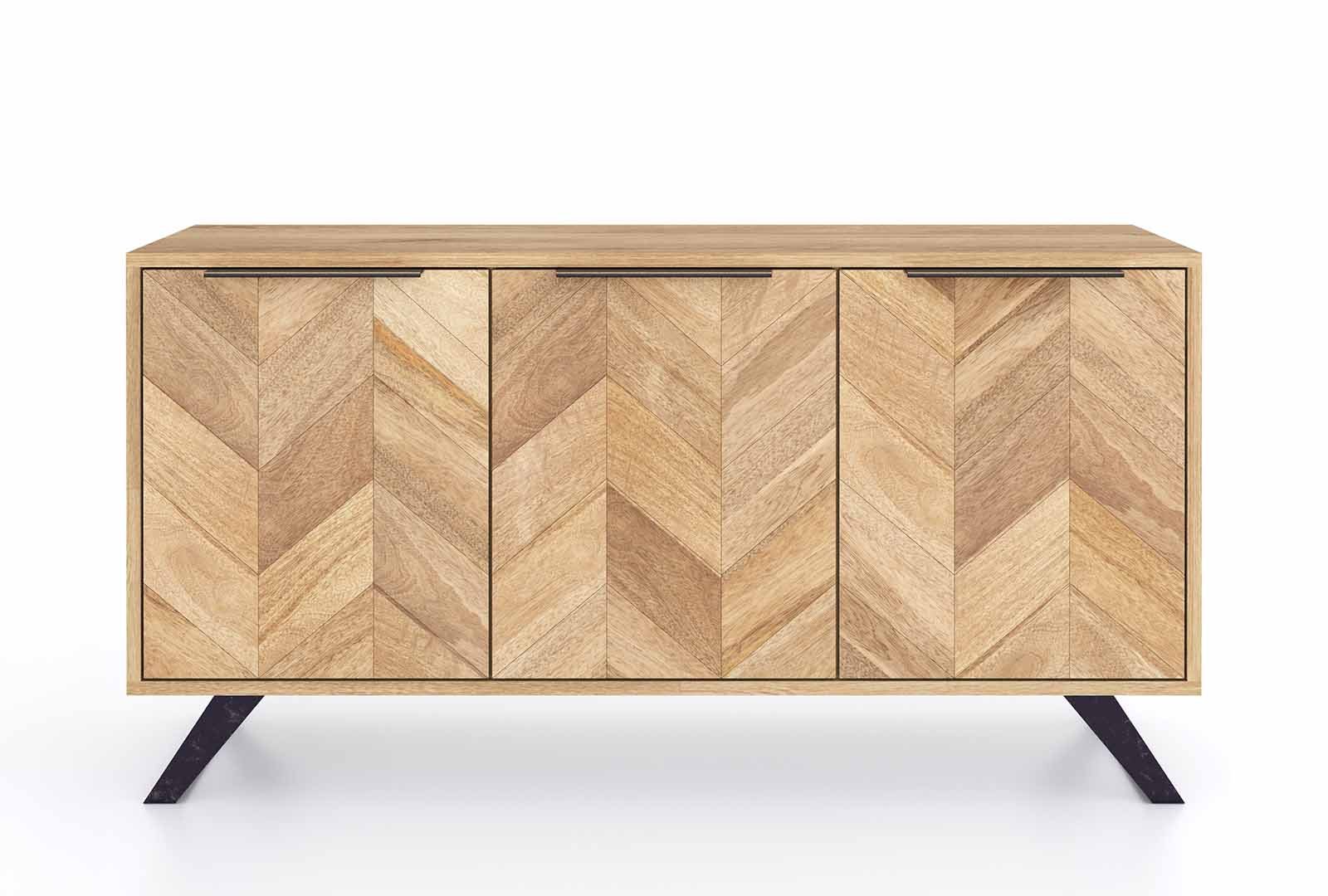 IFD Argan - 3 Door Sideboard