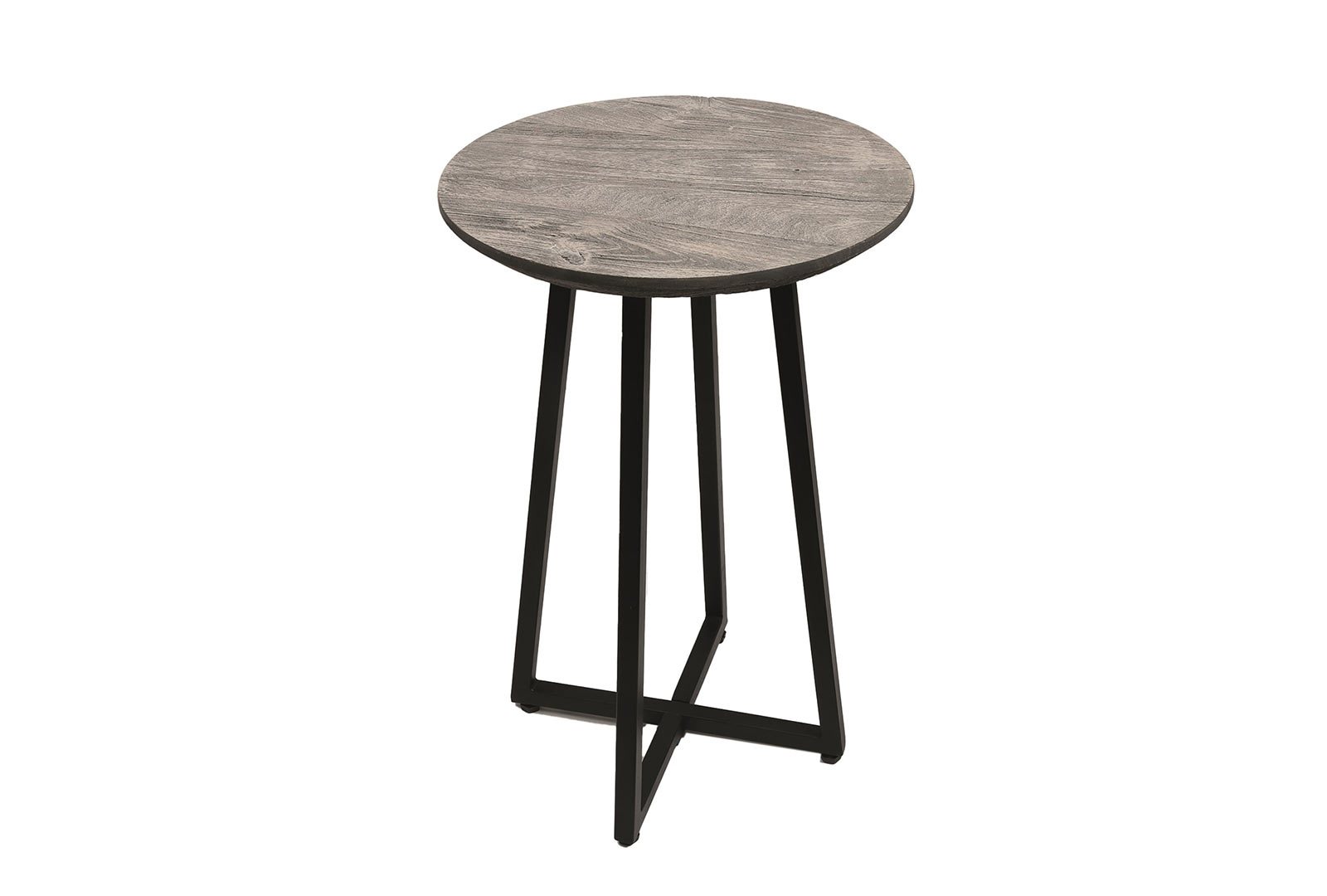 Macy Round Side Table Grey Loom Loft