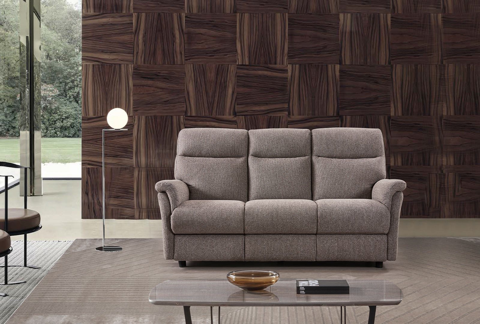 Volterra 3 Seater Sofa - Sea Pebble