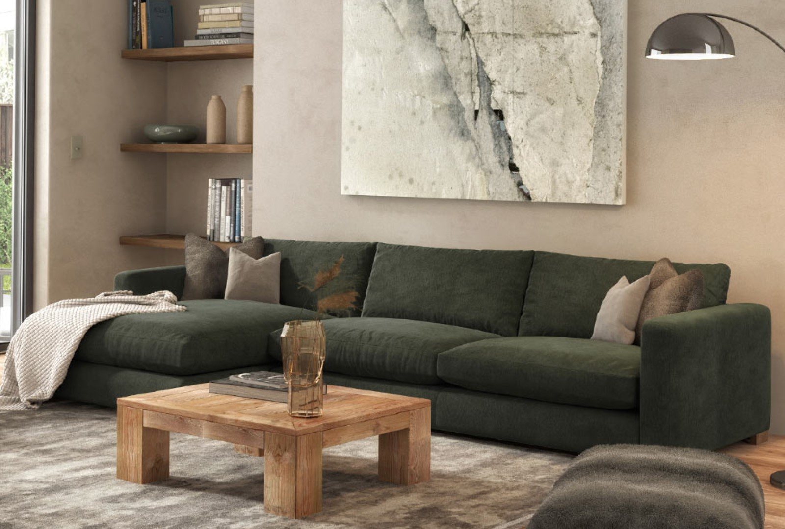 Blake Corner Chaise Side