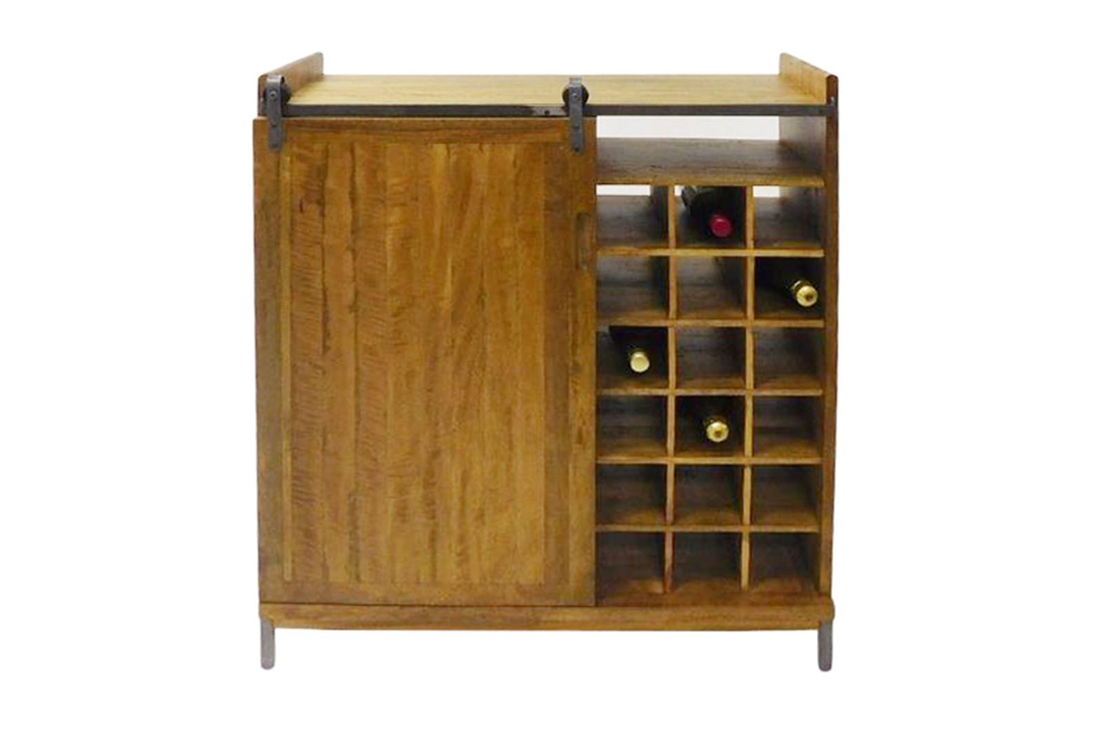 Barn door bar cabinet hotsell