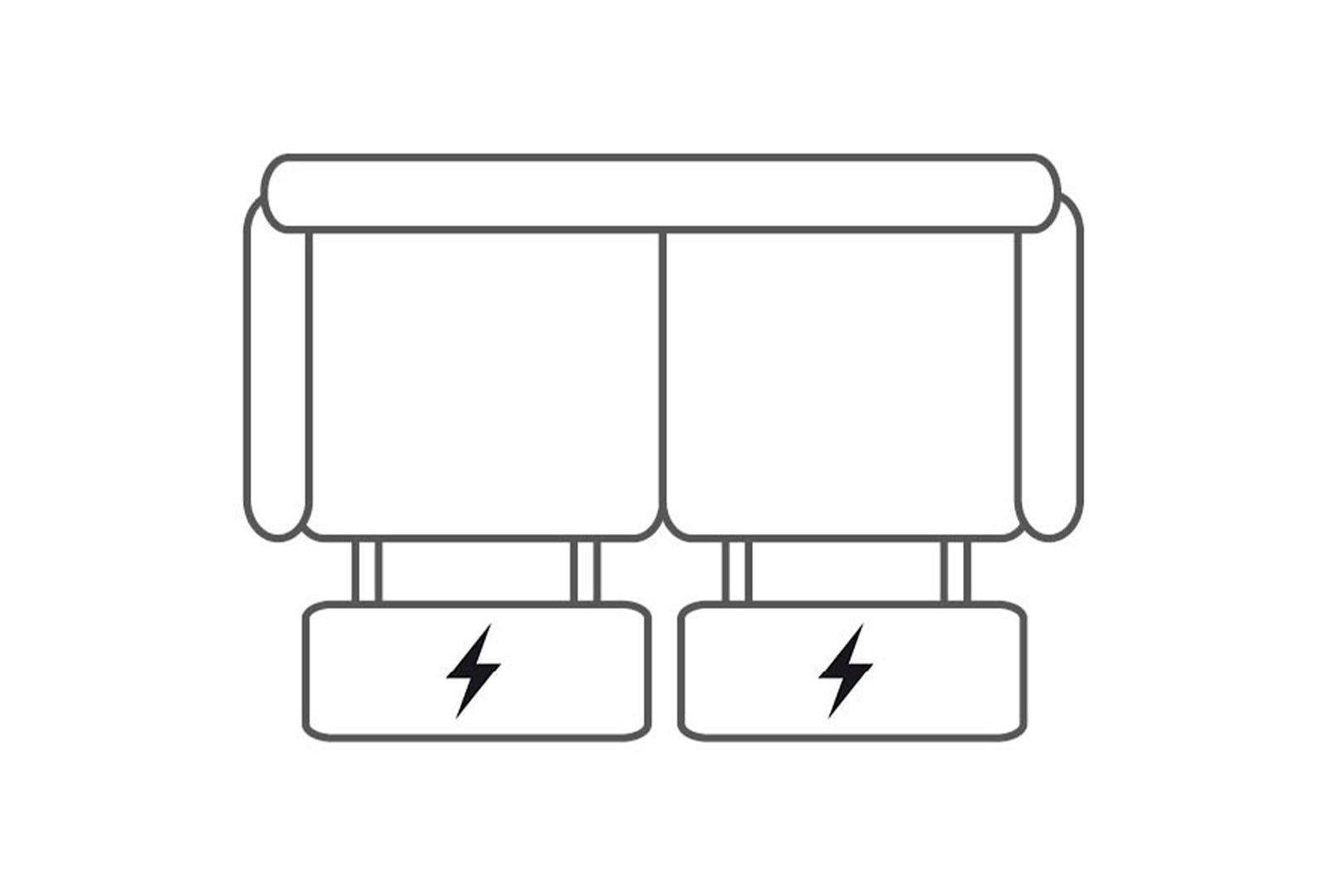 Furnico Toronto 2 Seater Sofa
