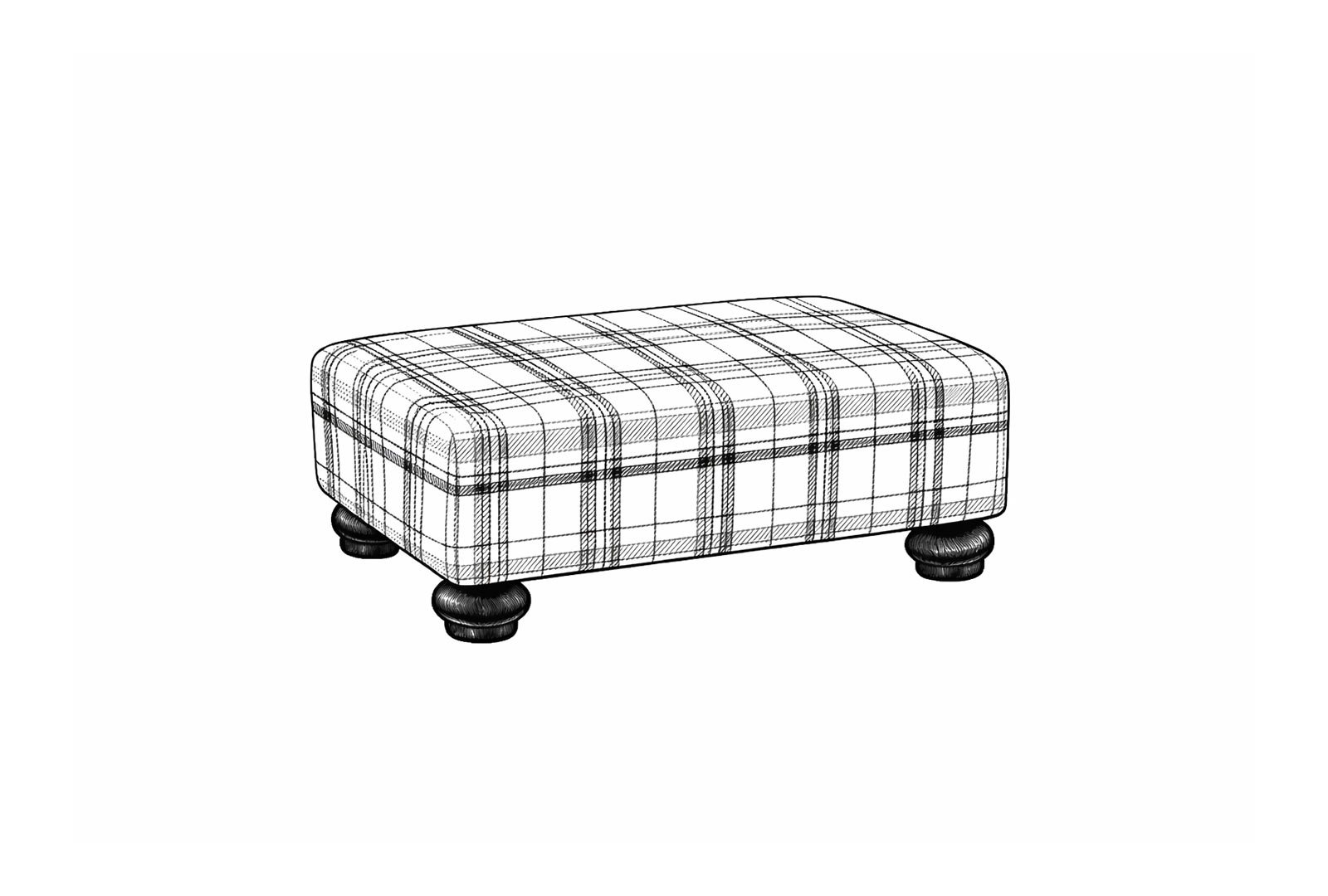Bentincks Dalton - Designer Footstool