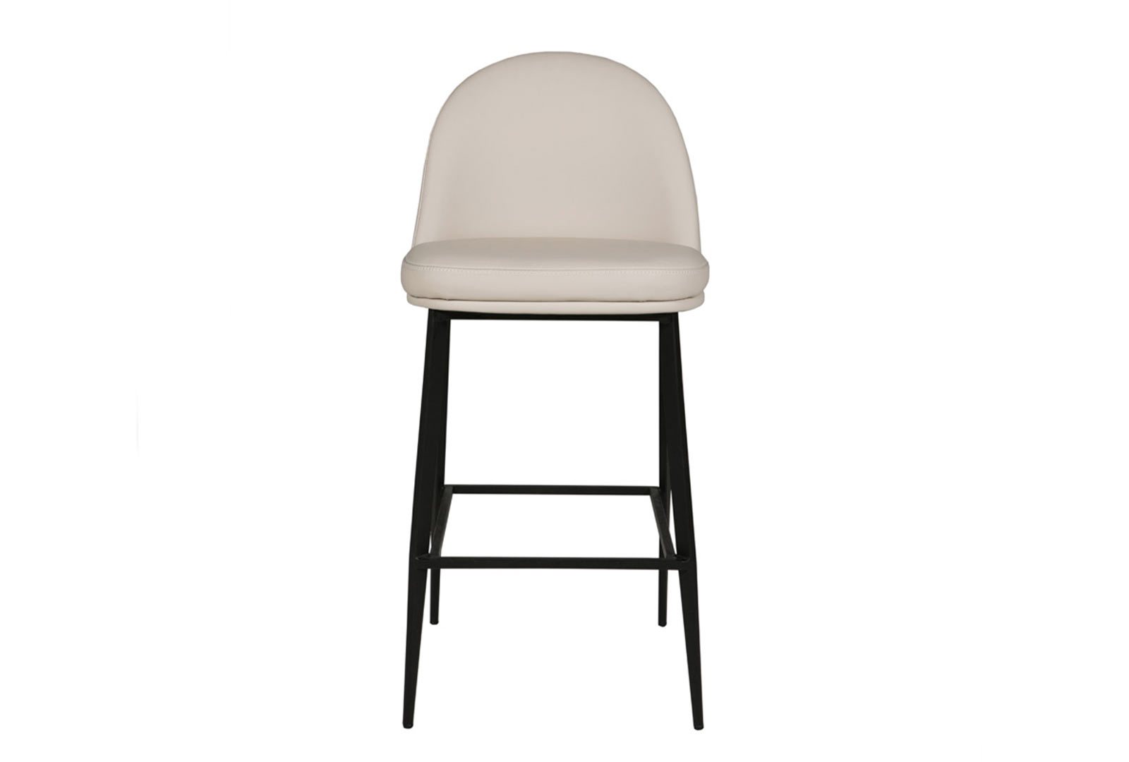 Viktor Bar Stool - Cream Leather
