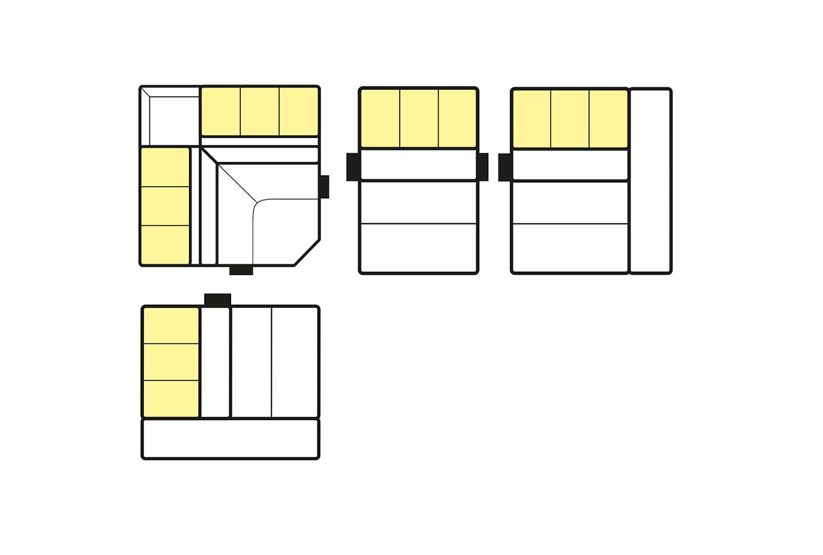 Capua Corner Group - Line Art