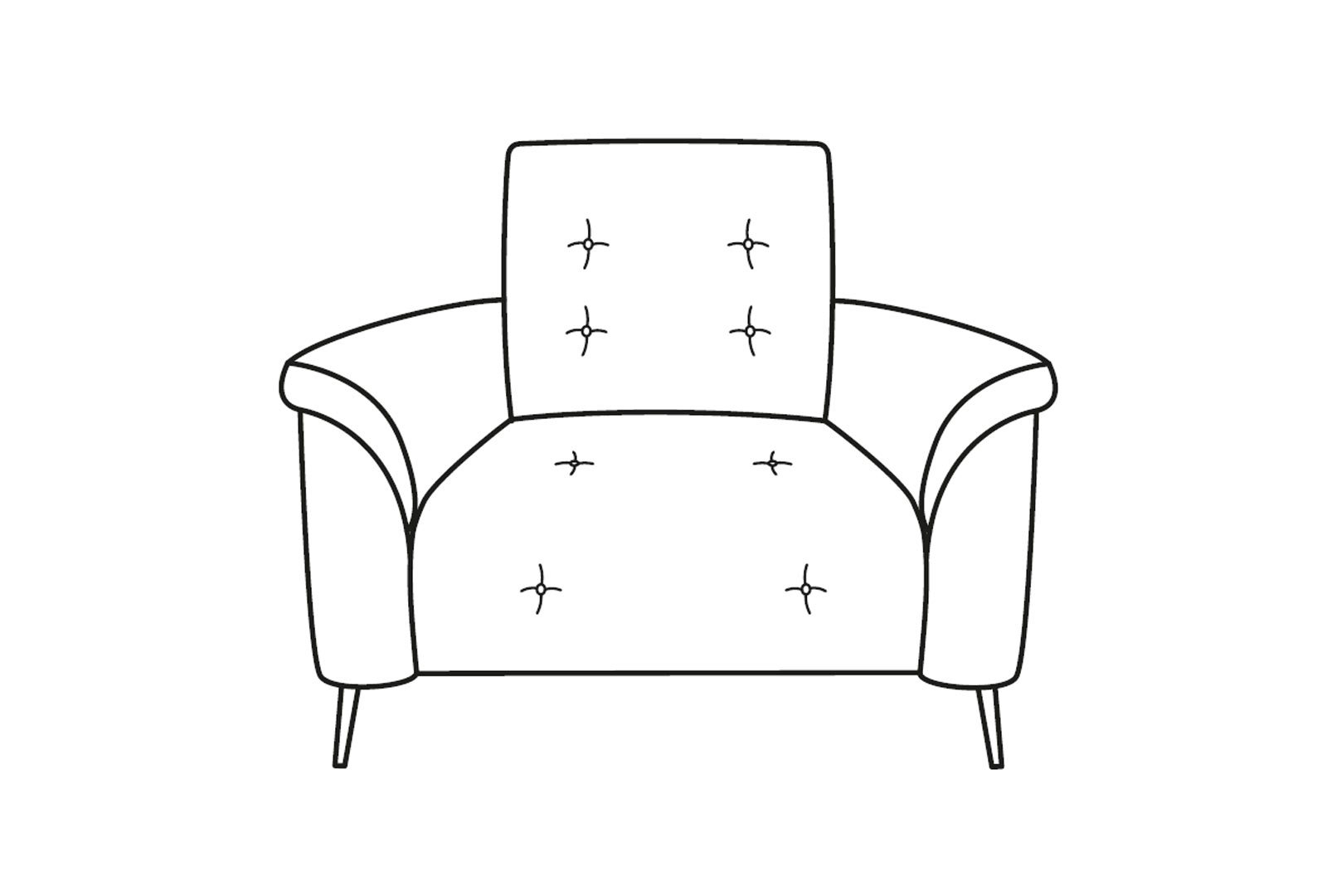 Italia Living Tempest - Armchair