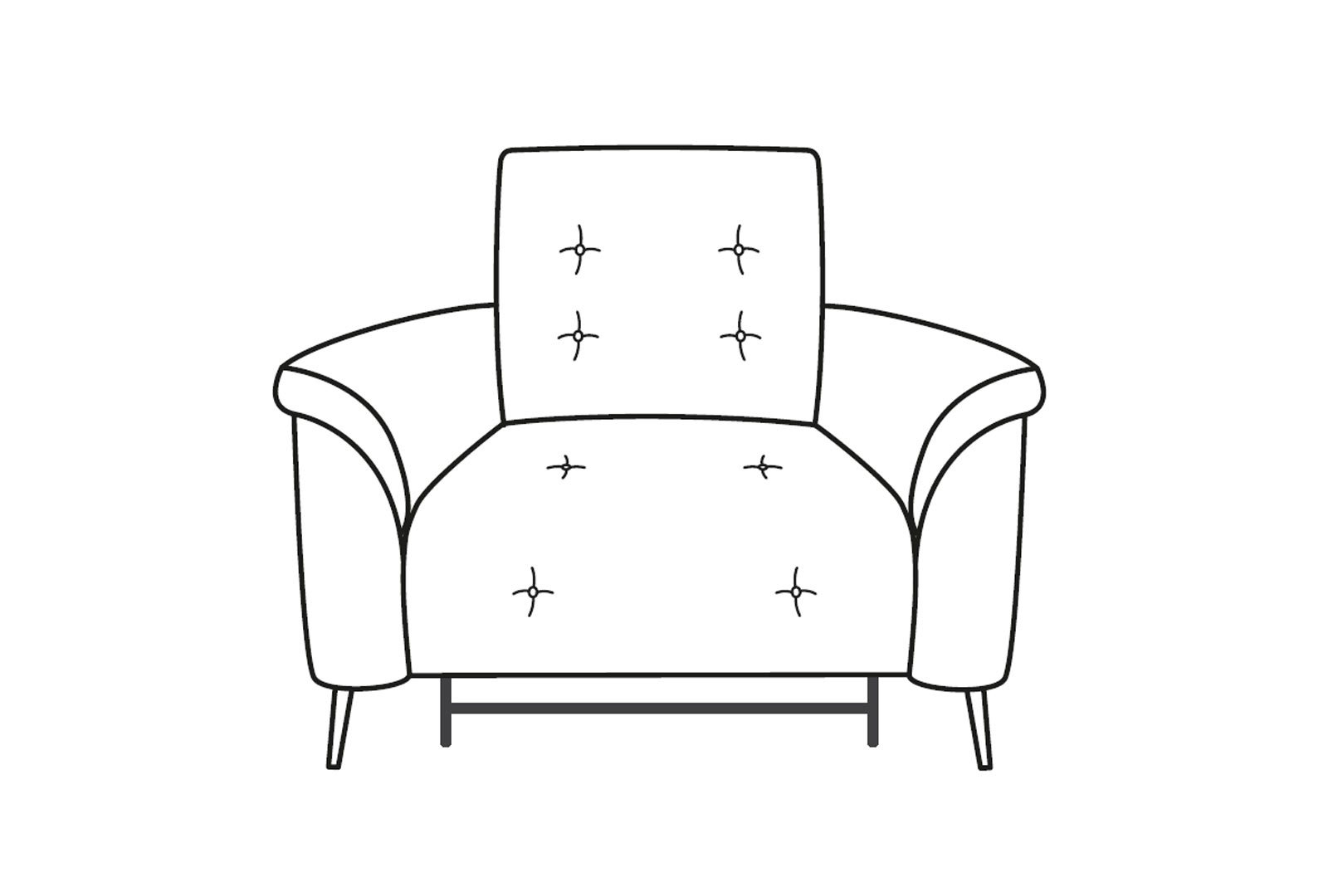 Italia Living Tempest - Armchair