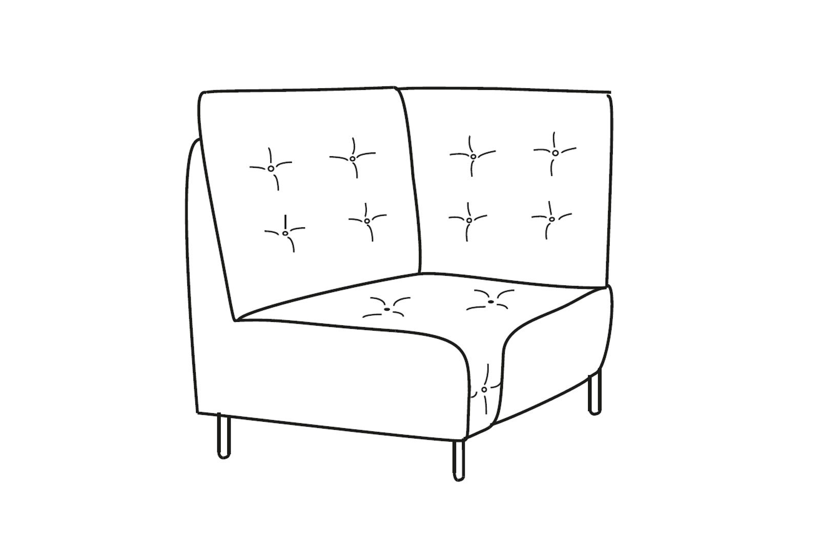 Italia Living Tempest - Cut Square Corner