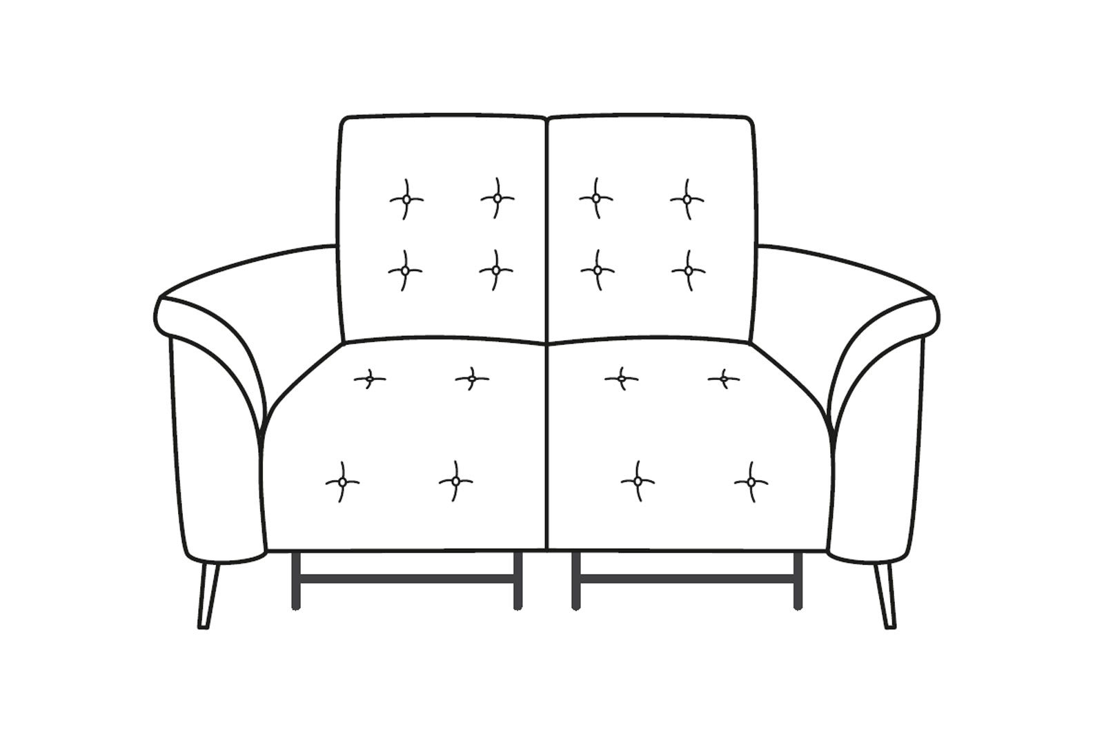 Italia Living Tempest - Loveseat