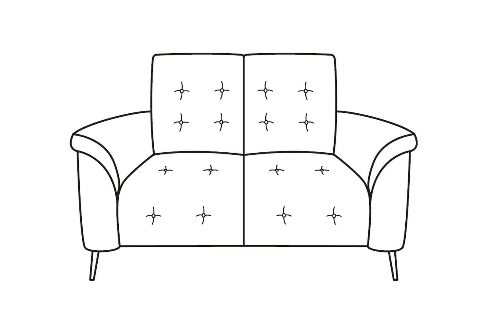 Italia Living Tempest - Loveseat