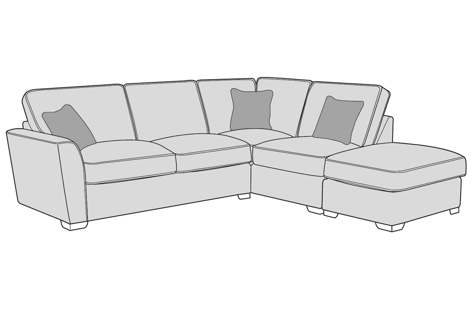 Wickham Corner Chaise Group Standard Back