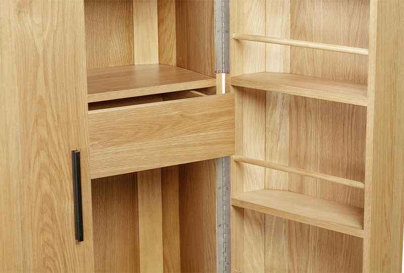 Vernon Drinks Cabinet Close Up Open