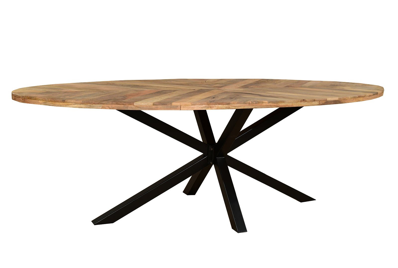 IFD Sunburst - Oval Dining Table
