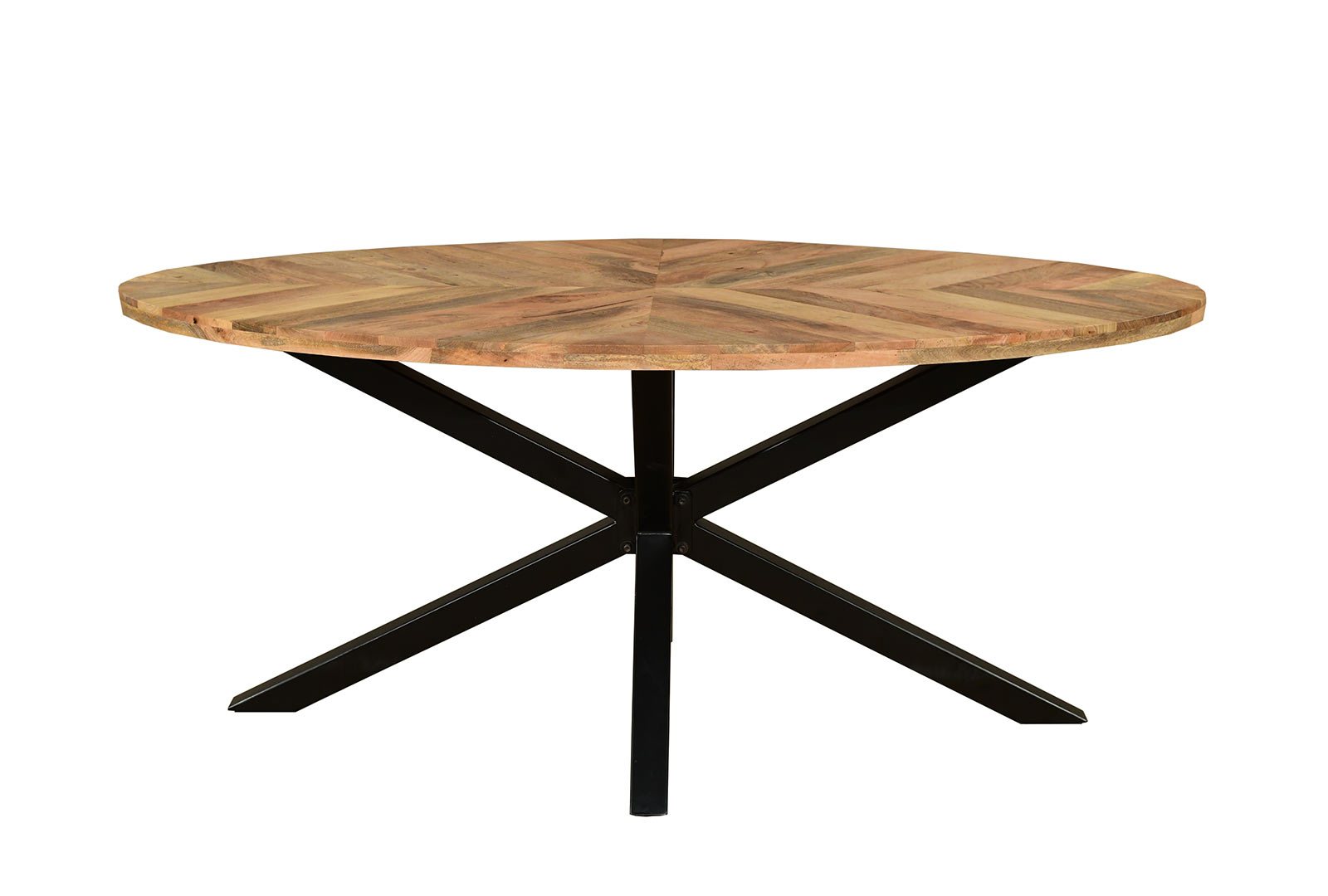 IFD Sunburst - Oval Dining Table