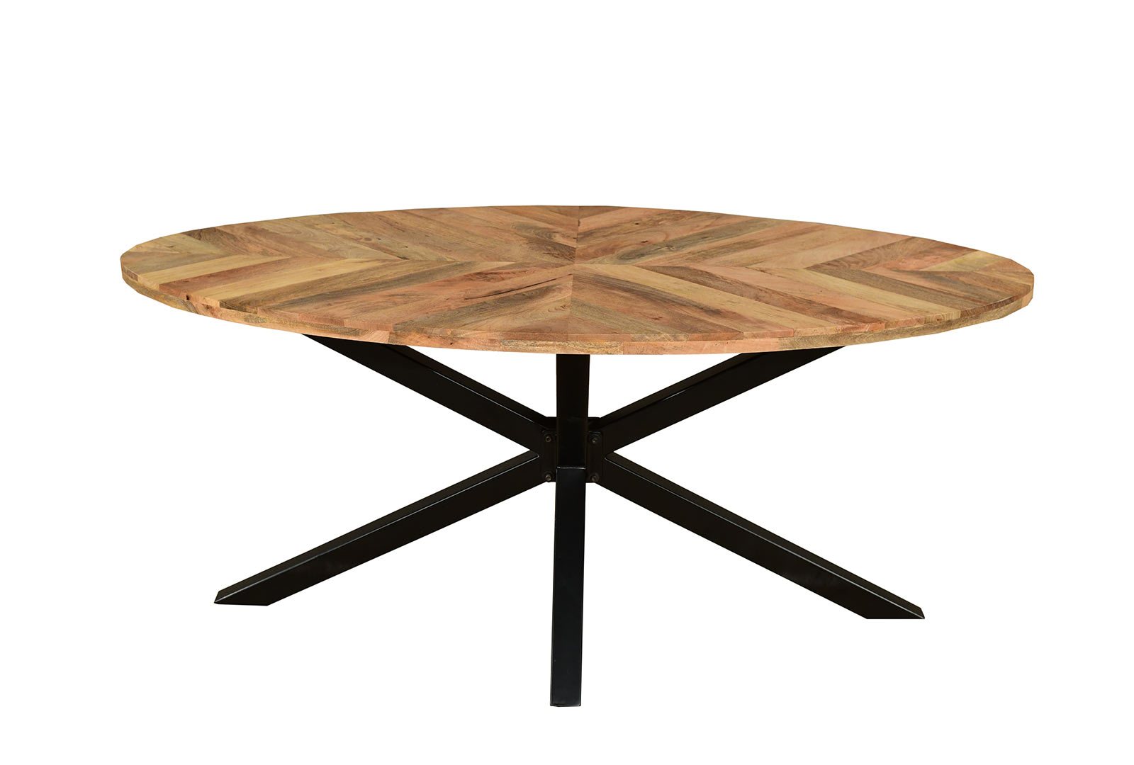 IFD Sunburst - Oval Dining Table