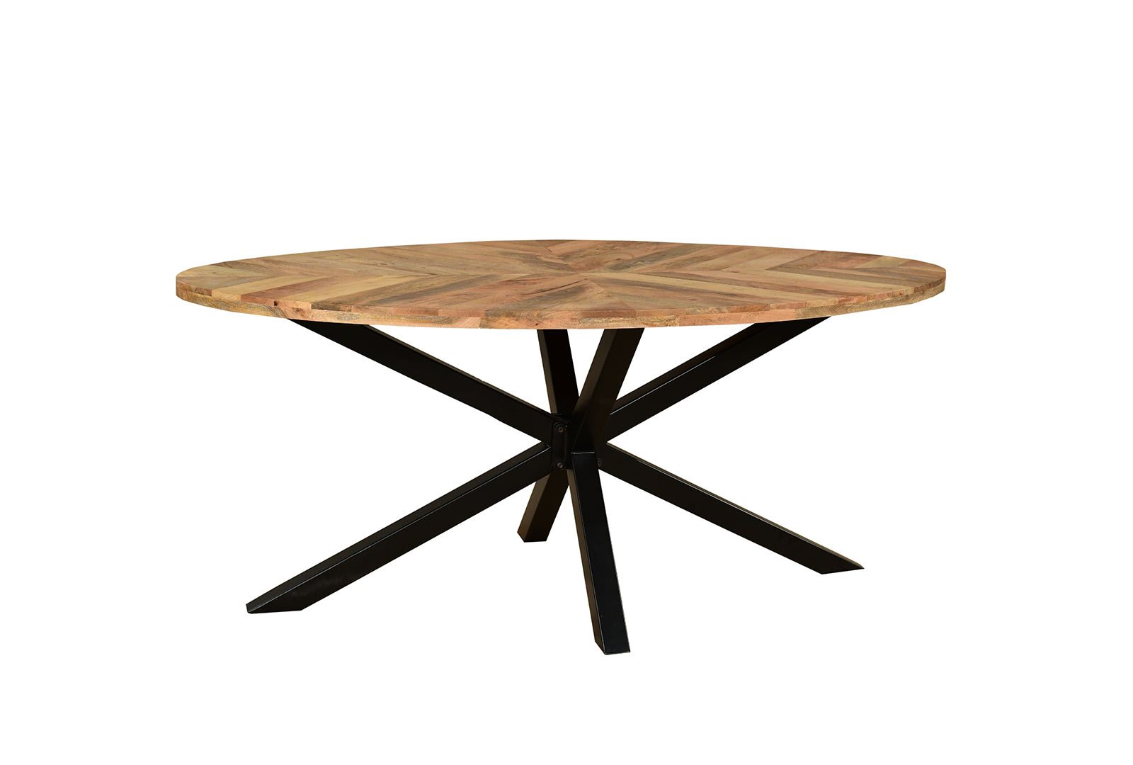 IFD Sunburst - Oval Dining Table