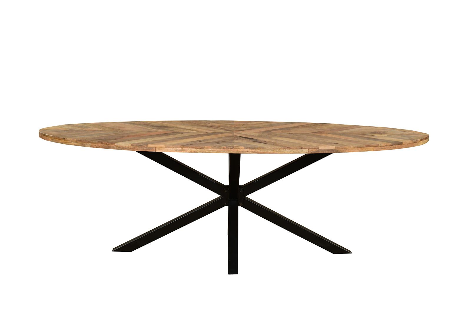 IFD Sunburst - Oval Dining Table