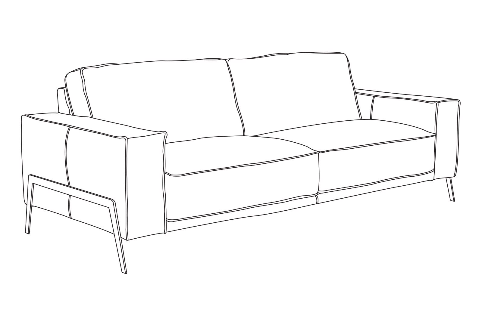 G'Digio Kurtis - 2 Seater Sofa