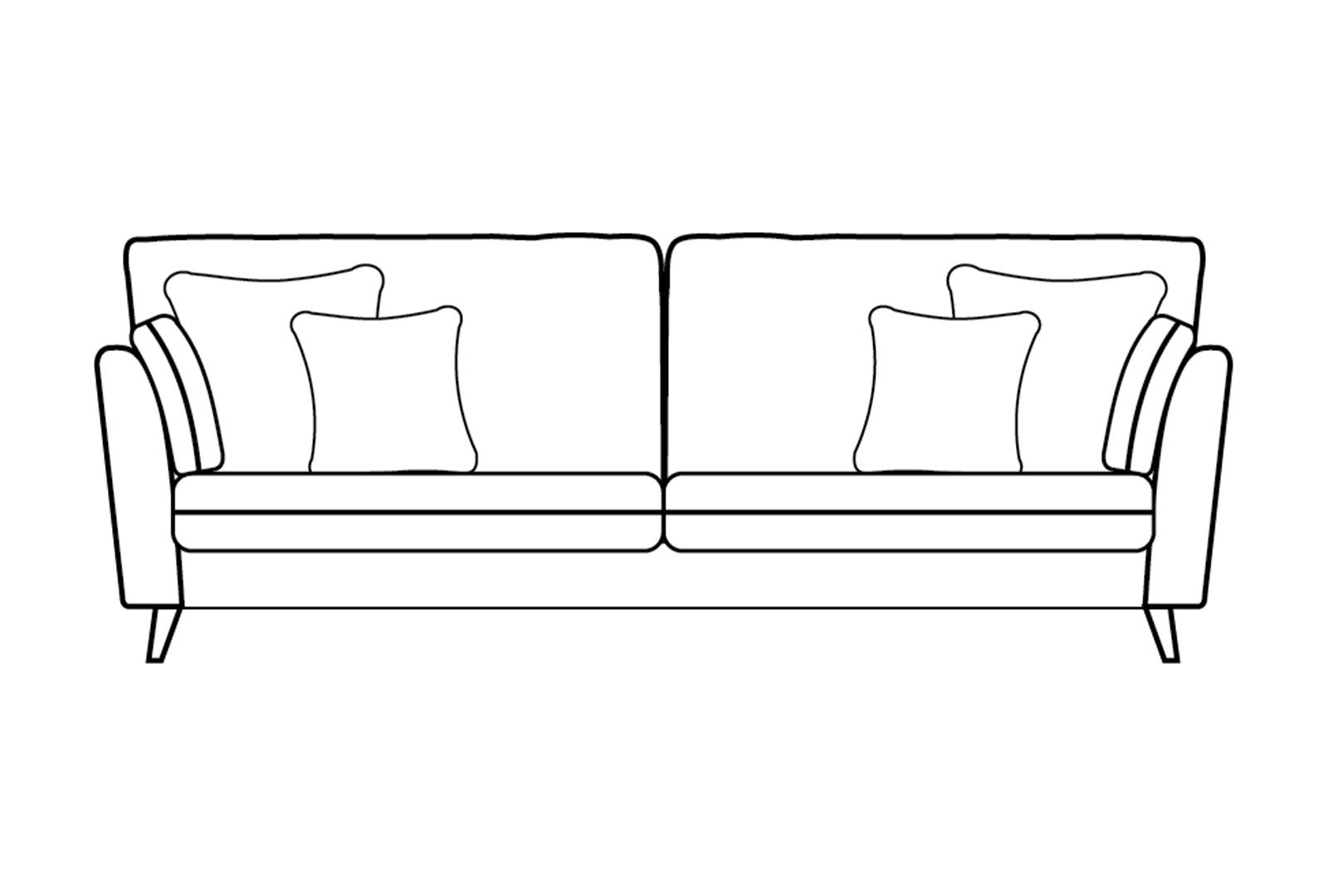 Perdy 3 Seater Sofa