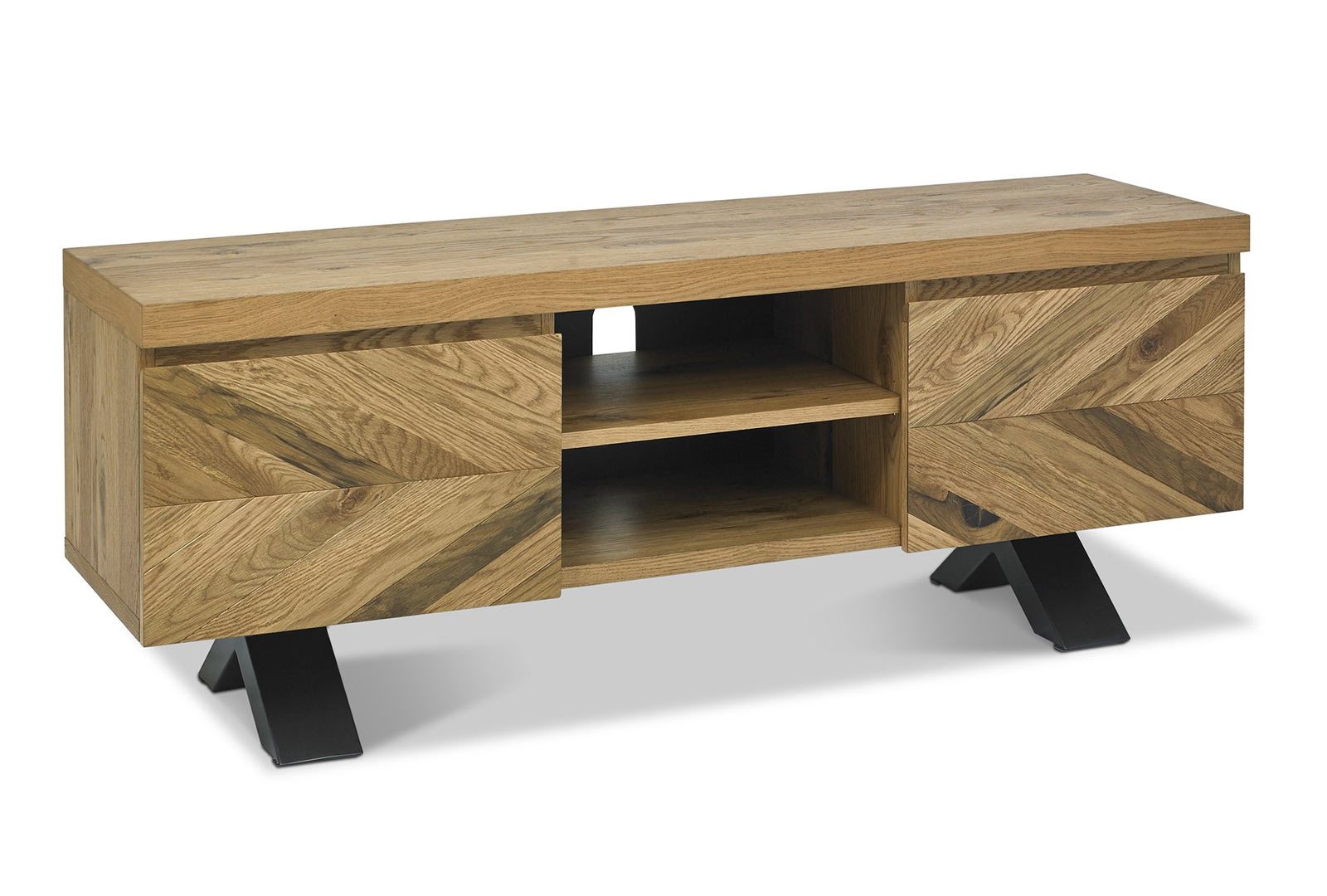 Eclipse Entertainment Unit - Rustic Oak