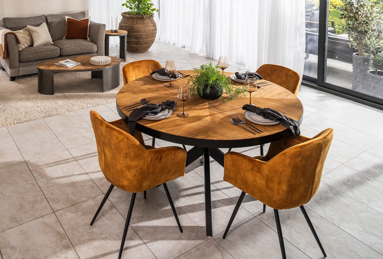 Orwell Round Dining Table