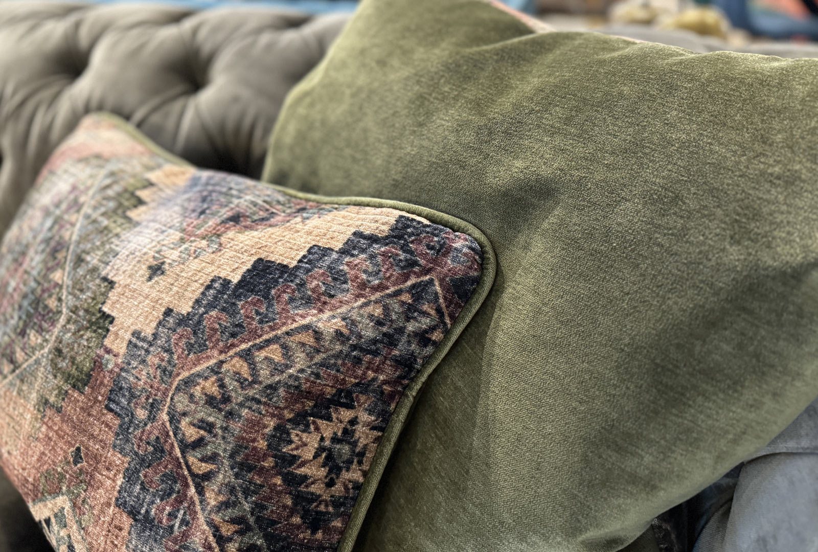 Knightsbridge Cushions Close Up