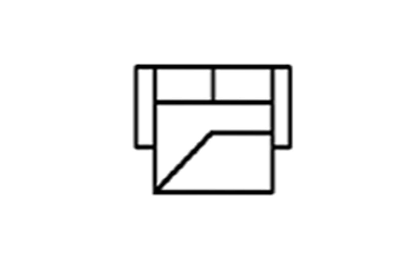 New Trend Concepts (Carvelli) Amaris - 2.5 Seater Sofabed