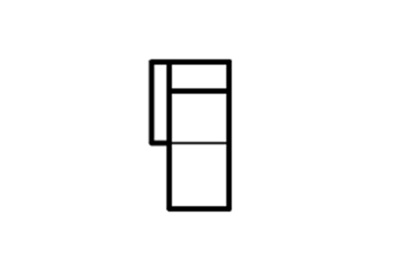 New Trend Concepts (Carvelli) Etta - 1 Arm Chaise Longue