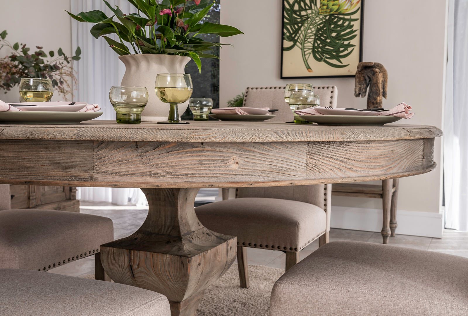 Bluebone Newhaven - Round Dining Table