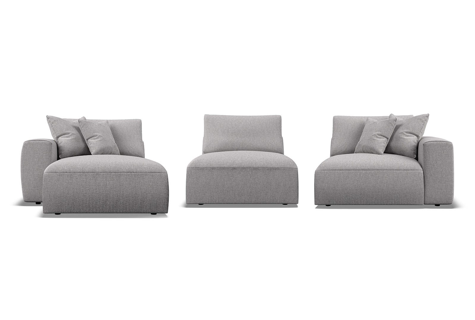 Whitemeadow Rawley - Large Chaise Sofa