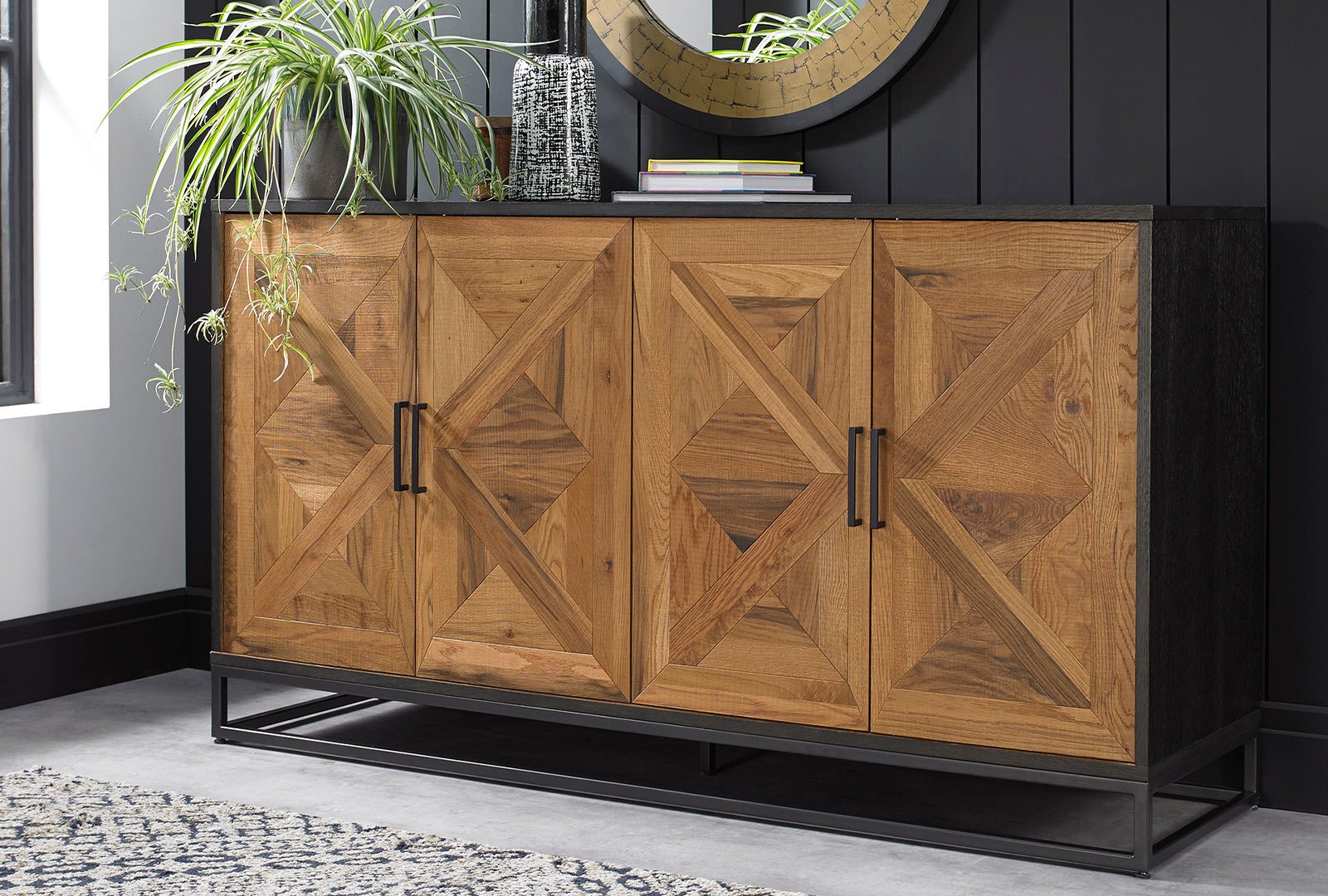 Bentley Designs (UK) Ltd Ingot - Wide Sideboard