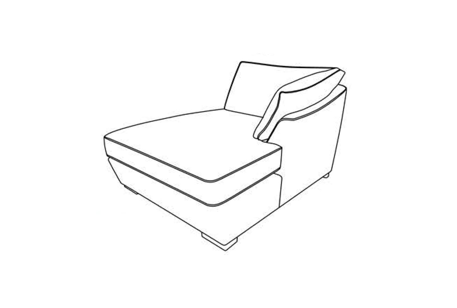 Alpha Designs Haldren - Chaise Section
