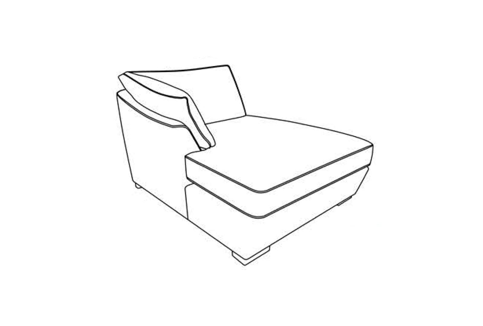 Alpha Designs Haldren - Chaise Section