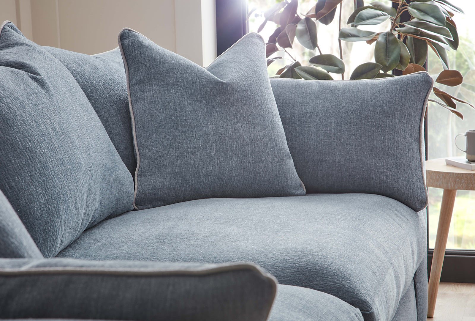 Whitemeadow Grove - Large Chaise Sofa