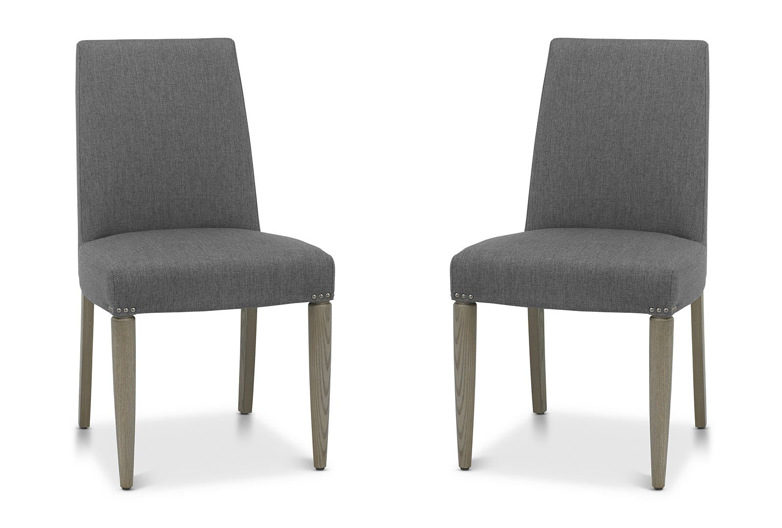 Bentley Designs (UK) Ltd Montrose - Slate Grey Dining Chair (Set of 2)