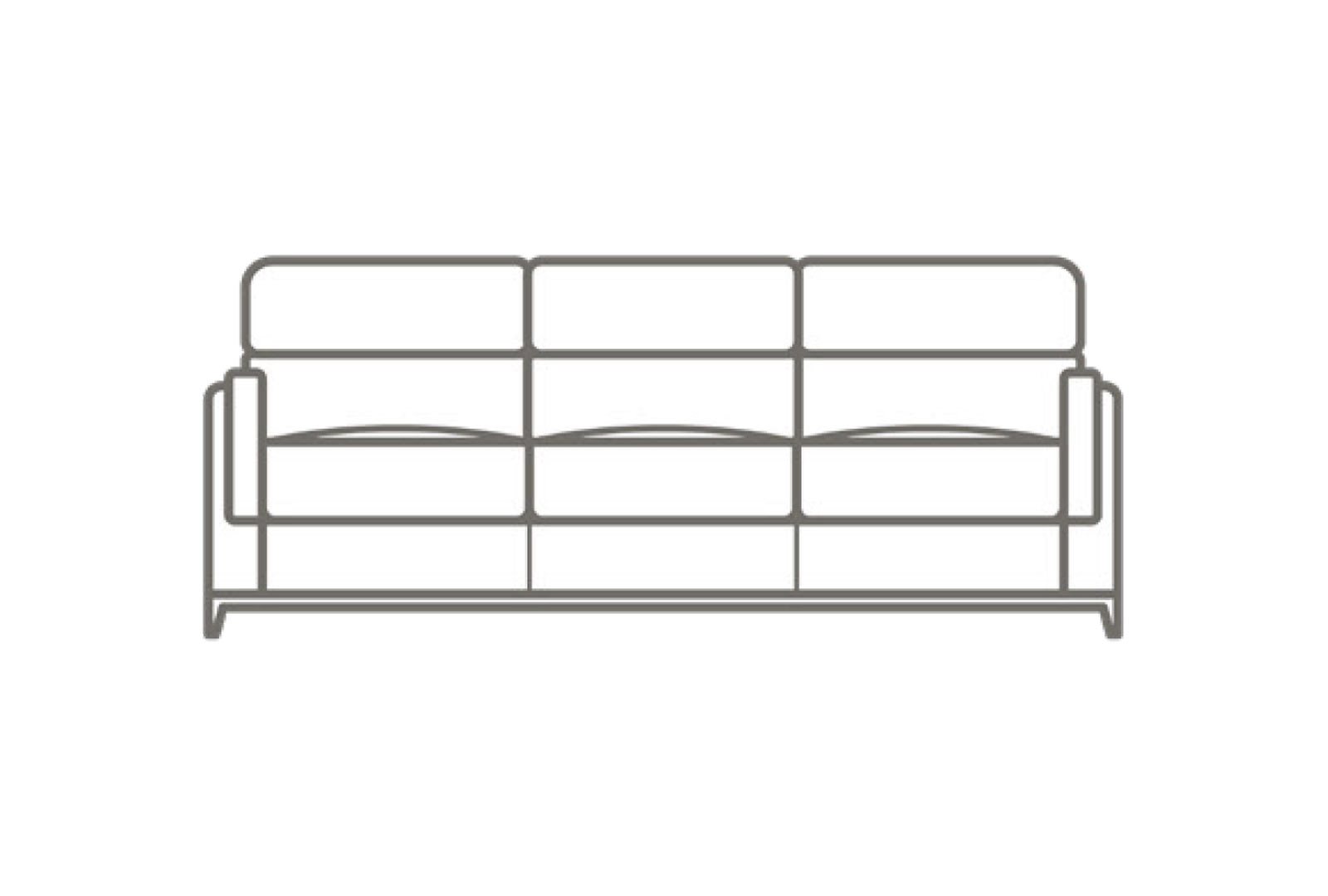 G'Digio Hasta - 3 Seater Sofa