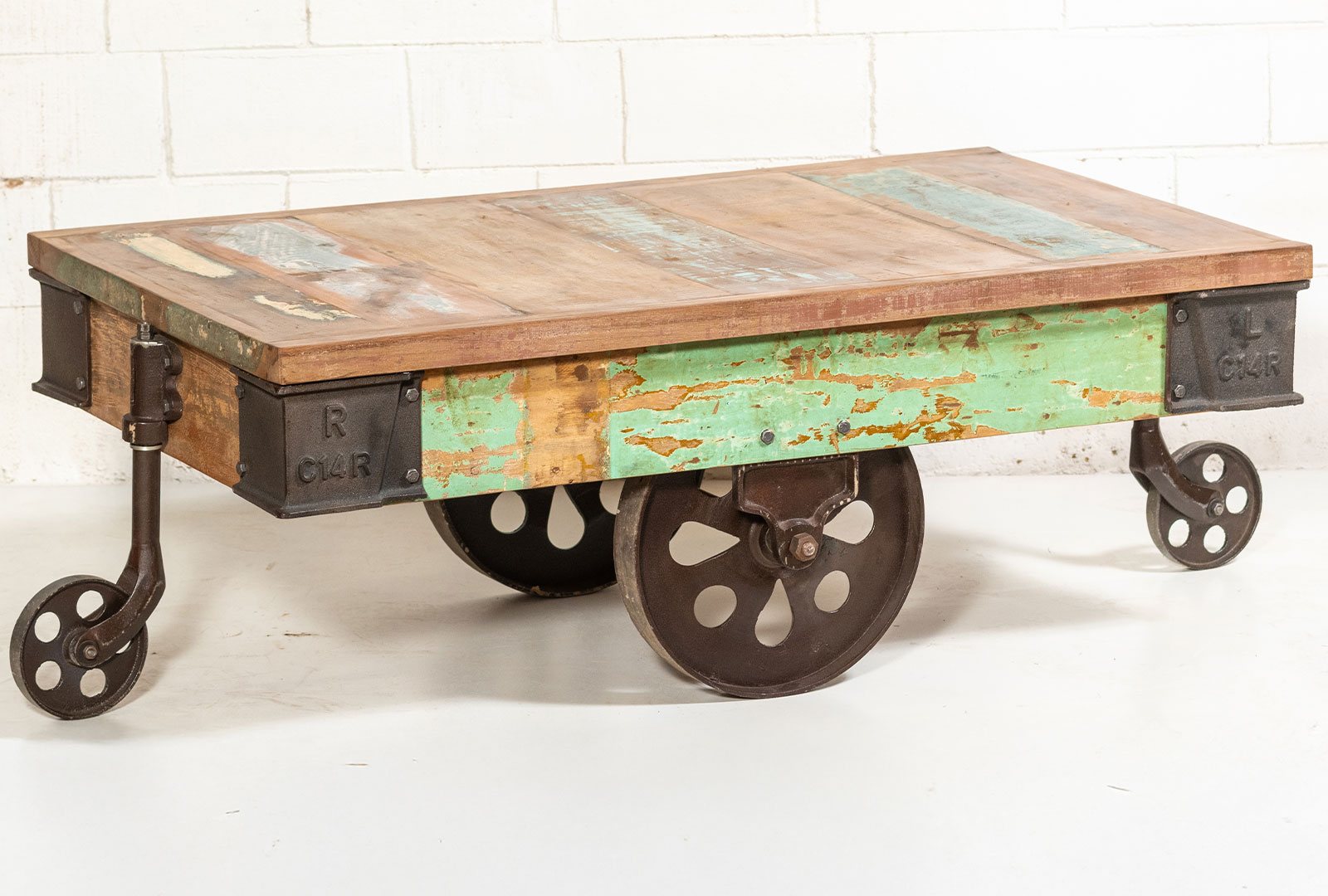 Taylors of Scotland Bardon - Iron Cart Coffee Table