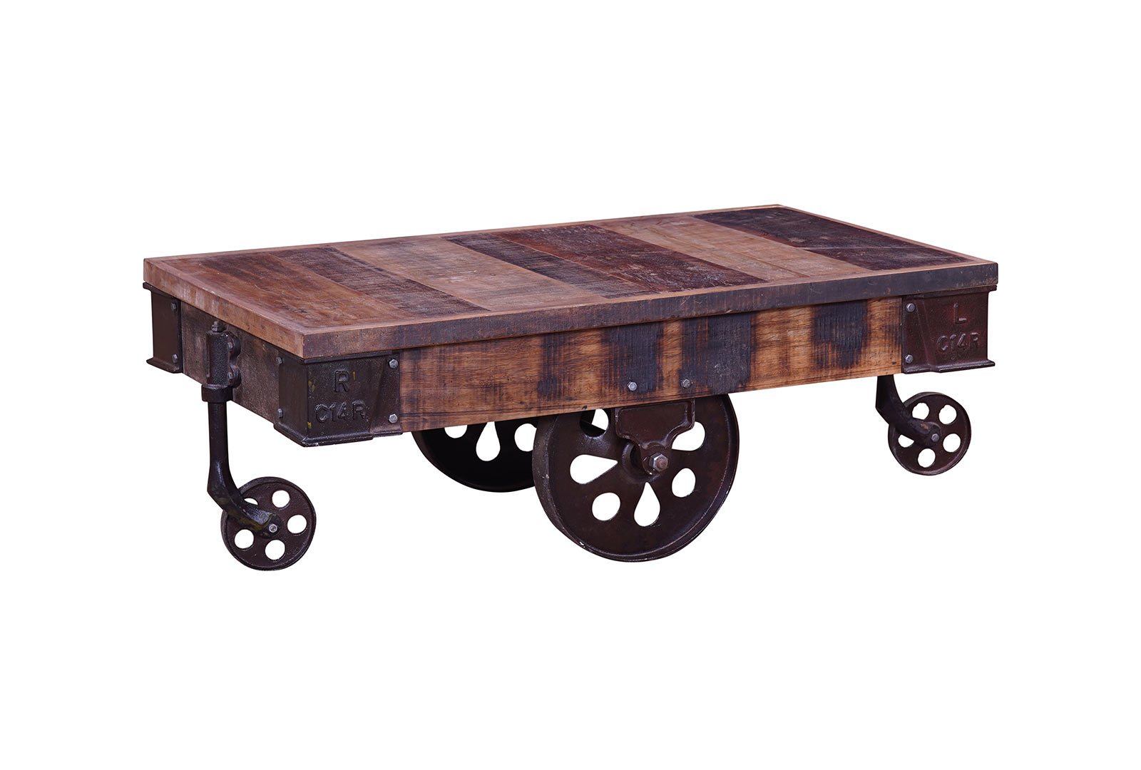 Taylors of Scotland Bardon - Iron Cart Coffee Table