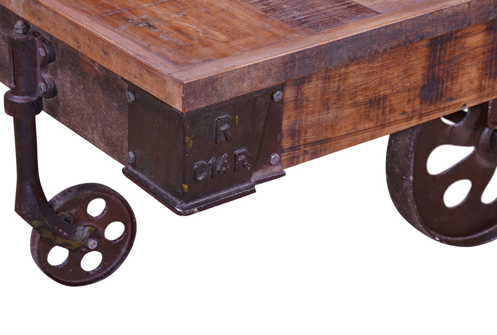 Taylors of Scotland Bardon - Iron Cart Coffee Table