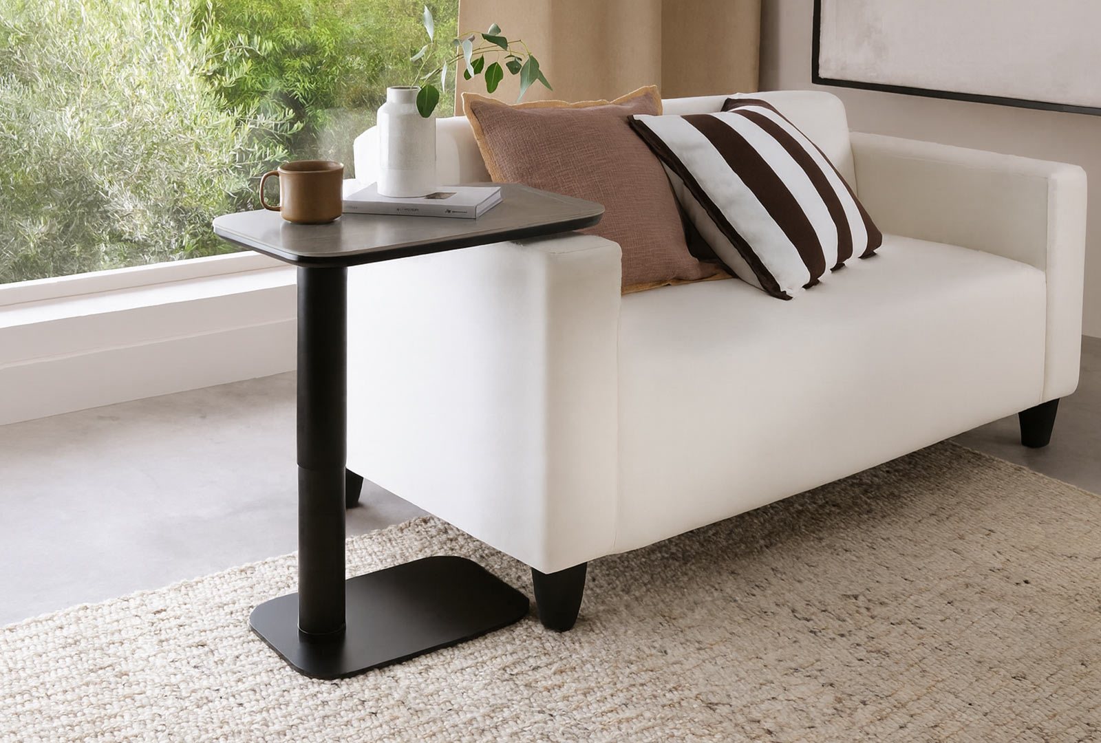 Bentley Designs (UK) Ltd Ripon - Gas Lift Adjustable Sofa Table