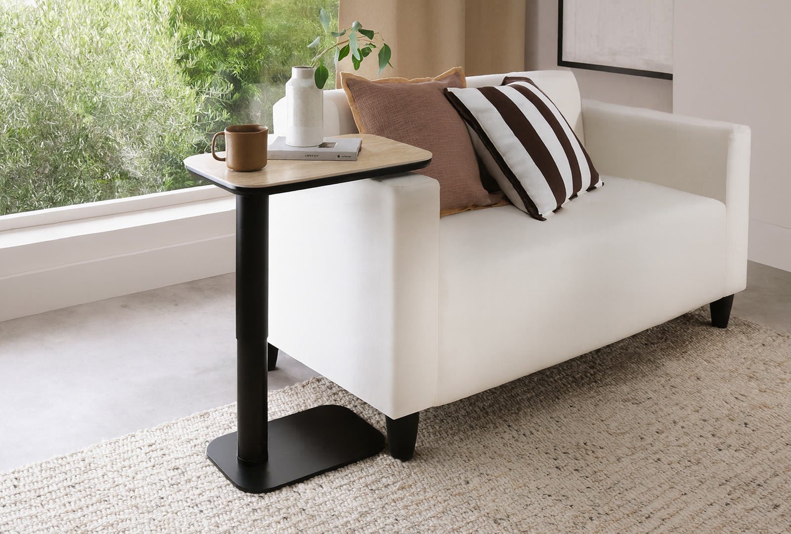 Bentley Designs (UK) Ltd Ripon - Gas Lift Adjustable Sofa Table