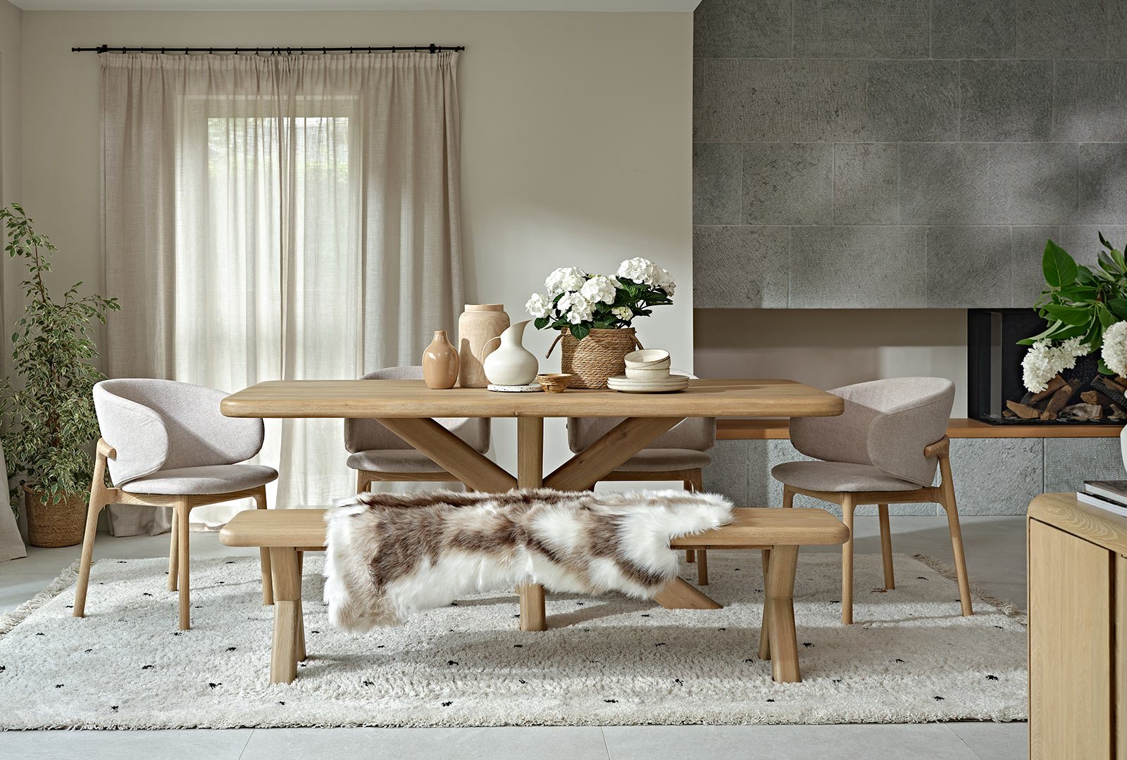 Baker Furniture Nola - Dining Chair (Grey)