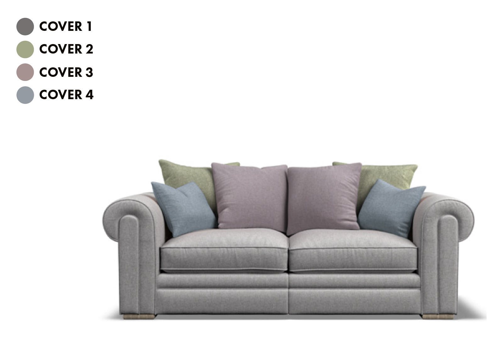 Whitemeadow Zenon - Large Sofa