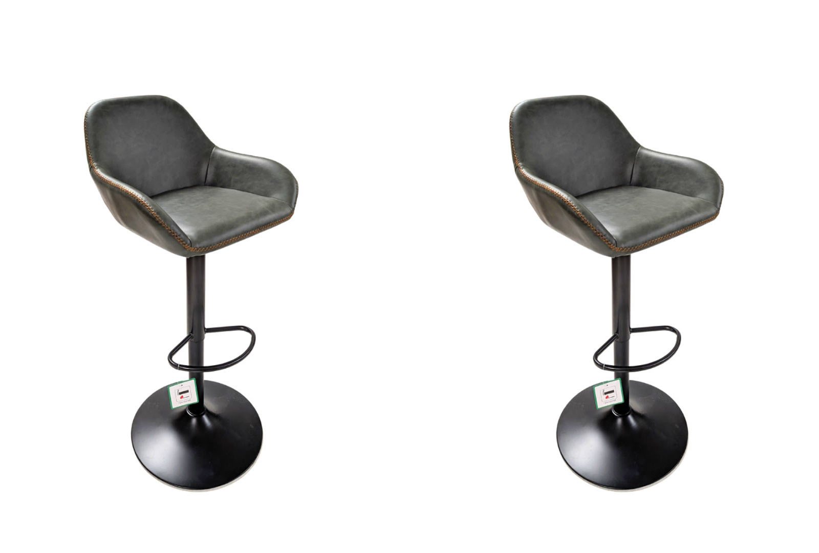 Bluebone Chevington - Gas Lift Bar Stool (Set of 2)