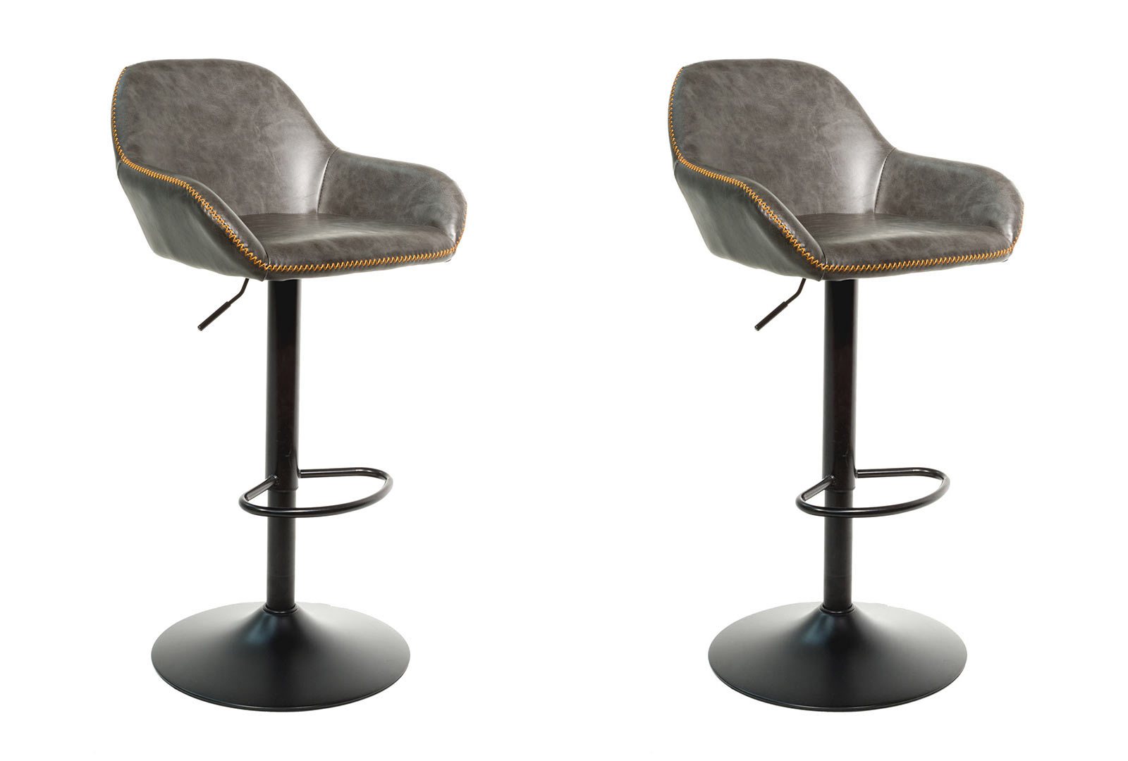 Bluebone Chevington - Gas Lift Bar Stool (Set of 2)